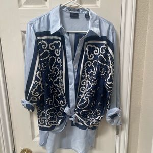 Scotch and Soda Bandana Printed Blouse size S